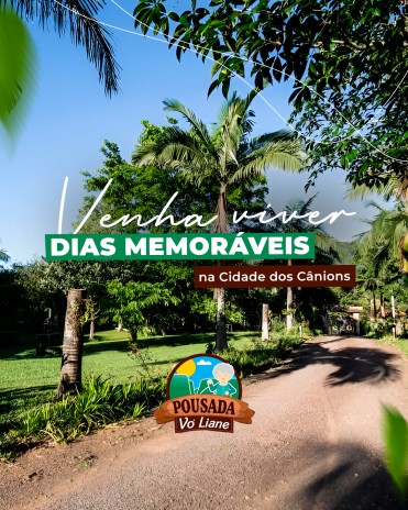 Venha viver dias memoráveis na Cidade dos Cânions