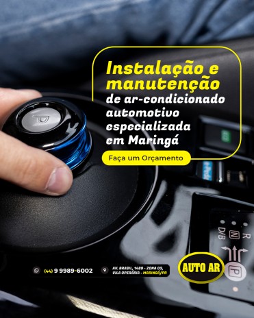 Instalação e manutenção de ar-condicionado automotivo especializada em Maringá