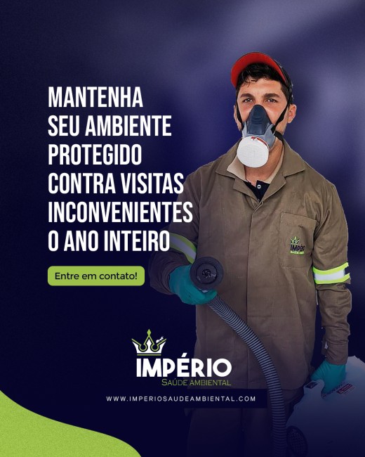 Mantenha seu ambiente protegido contra visitas inconvenientes o ano inteiro