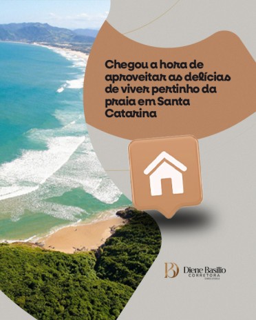 Chegou a hora de aproveitar as delícias de viver pertinho da praia em Santa Catarina