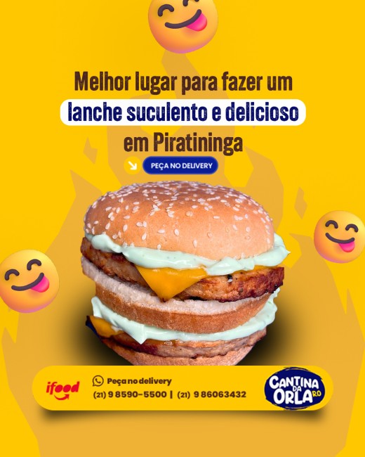 Melhor lugar para fazer um lanche suculento e delicioso em Piratininga
