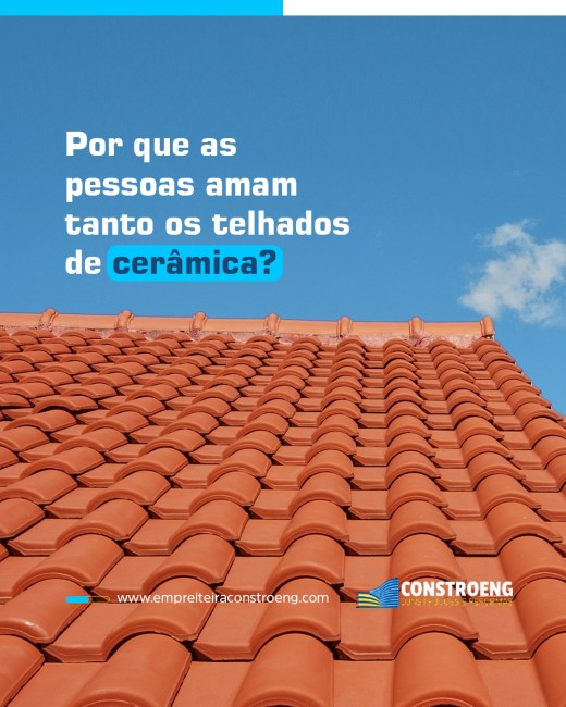 Por que as pessoas amam tanto os telhados de cerâmica?