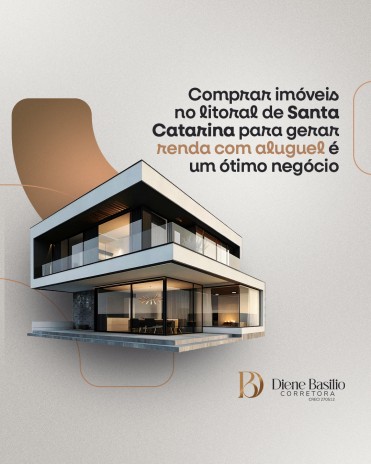 Comprar imóveis no litoral de Santa Catarina para gerar renda com aluguel é um ótimo negócio