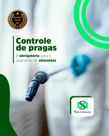 Controle de pragas é obrigatório para o segmento de alimentos