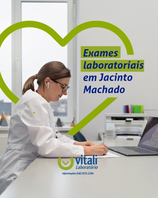 Exames laboratoriais em Jacinto Machado