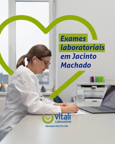 Exames laboratoriais em Jacinto Machado