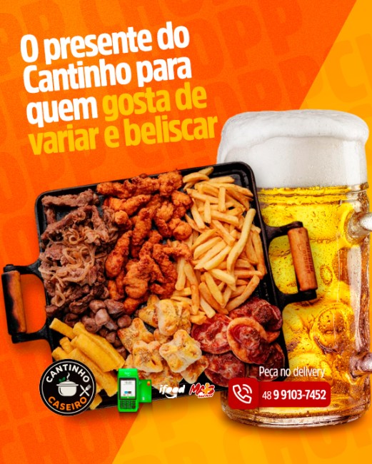 O presente do Cantinho para quem gosta de variar e beliscar