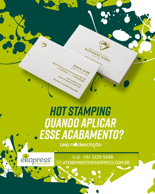 Hot Stamping: quando aplicar esse acabamento?