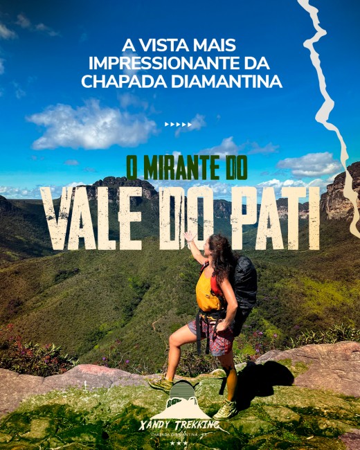 O mirante do Vale do Pati: a vista mais impressionante da Chapada Diamantina
