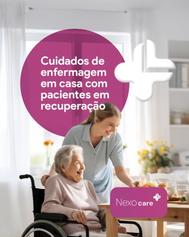 Cuidados de enfermagem em casa com pacientes em recuperação
