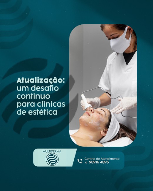Atualização: um desafio contínuo para clínicas de estética