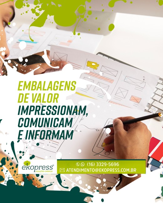 Embalagens de valor impressionam, comunicam e informam