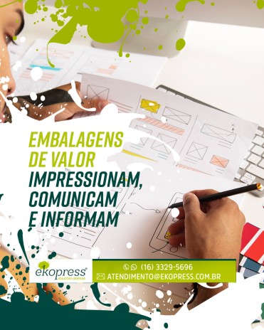 Embalagens de valor impressionam, comunicam e informam