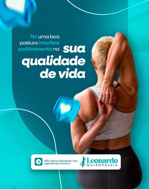 Ter uma boa postura interfere positivamente na sua qualidade de vida