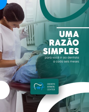 Uma razão simples para você ir ao dentista a cada seis meses