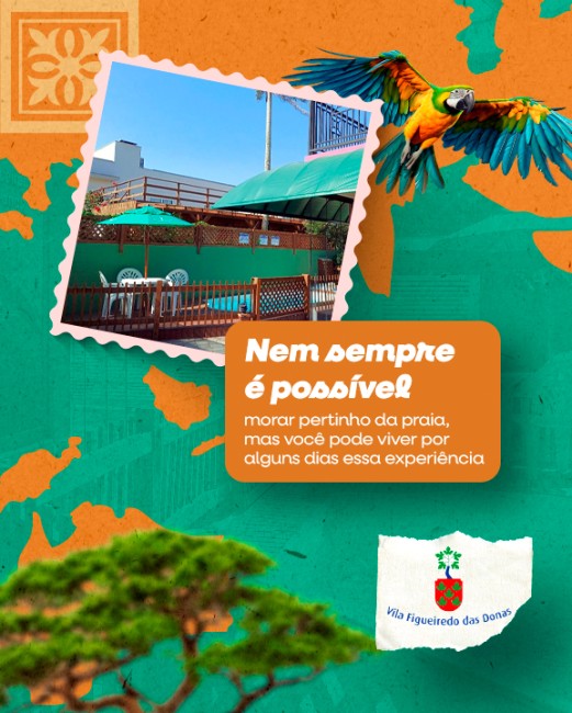 Nem sempre é possível morar pertinho da praia, mas você pode viver por alguns dias essa experiência