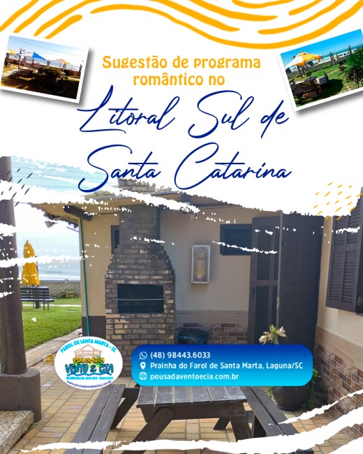Sugestão de programa romântico no Litoral Sul de Santa Catarina