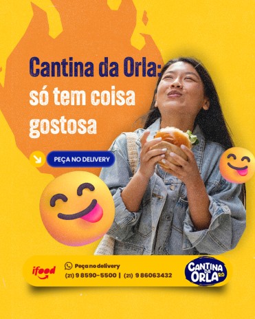 Cantina da Orla: só tem coisa gostosa
