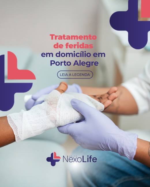 Tratamento de feridas em domicílio em Porto Alegre