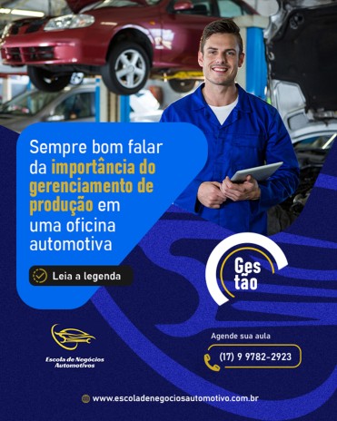 Sempre bom falar da importância do gerenciamento de produção em uma oficina automotiva