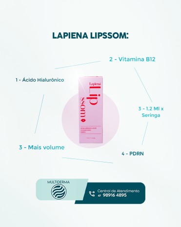 Conheça o novo Lipssom da Lapiena!