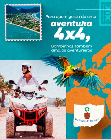 Para quem gosta de uma aventura 4x4, Bombinhas também ama os aventureiros