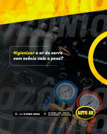 Higienizar o ar do carro com ozônio vale a pena?