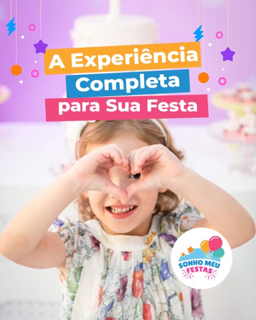 A Experiência Completa para Sua Festa
