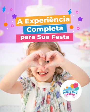 A Experiência Completa para Sua Festa