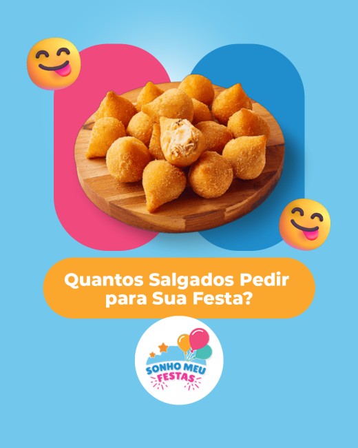Quantos Salgados Pedir para Sua Festa?