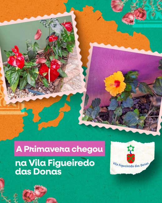 A Primavera chegou na Vila Figueiredo das Donas [Utilizar mais de uma das fotos que o cliente enviou nessa pasta: https://www.dropbox.com/scl/fo/zqi9vx9vz4o3er4dzmy8j/AECIQ_HY5I9xb1lFPY5XCh4/