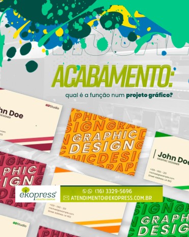 Acabamento: qual é a função num projeto gráfico?