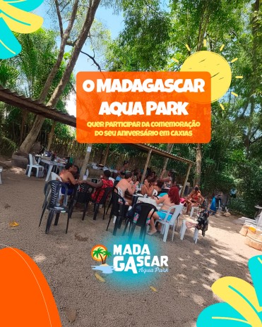 O Madagascar Aqua Park quer participar da comemoração do seu aniversário em Caxias