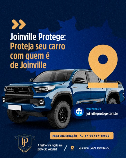 Joinville Protege: Proteja seu carro com quem é de Joinville