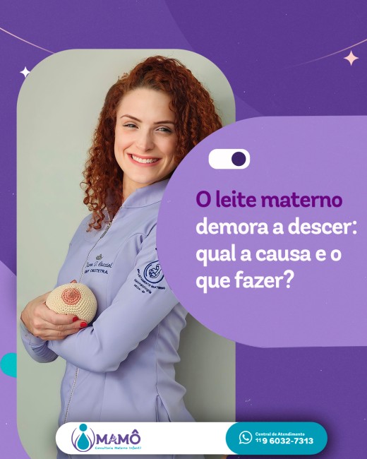 O leite materno demora a descer: qual a causa e o que fazer?