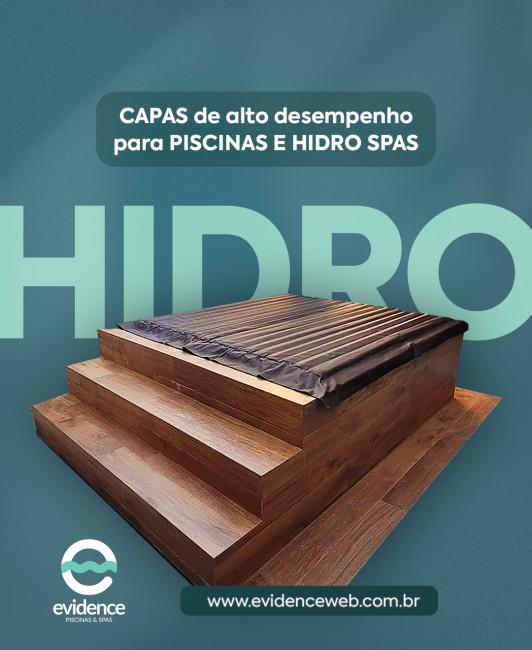Capas de alto desempenho para piscinas e hidro spas