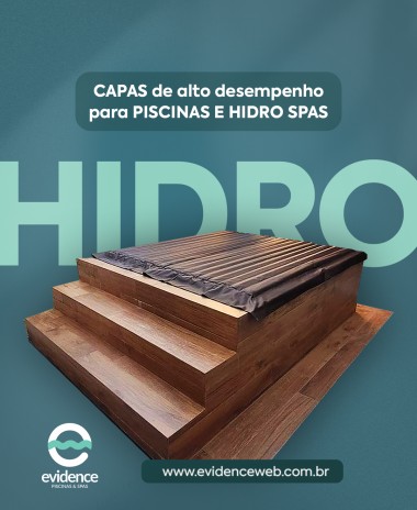 Capas de alto desempenho para piscinas e hidro spas