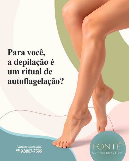 Para você, a depilação é um ritual de autoflagelação?