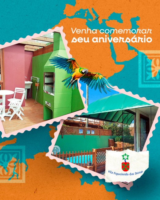 Venha comemorar seu aniversário