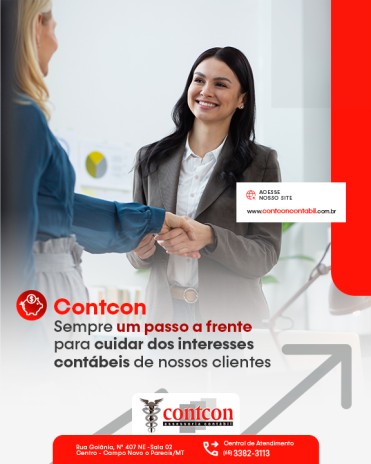 Contcon: sempre um passo à frente para cuidar dos interesses contábeis de nossos clientes