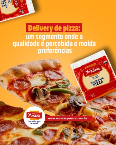 Delivery de pizza: um segmento onde a qualidade é percebida e molda preferências