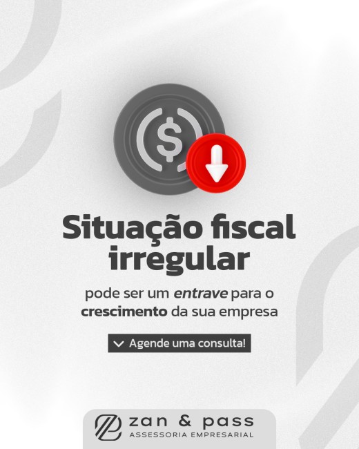 Situação fiscal irregular pode ser um entrave para o crescimento da sua empresa