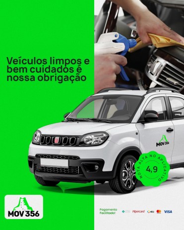 Veículos limpos e bem cuidados é nossa obrigação