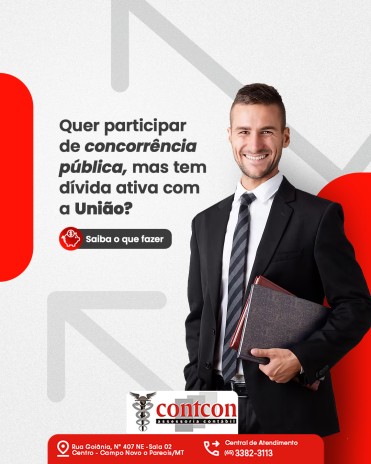 Quer participar de concorrência pública, mas tem dívida ativa com a União? Saiba o que fazer