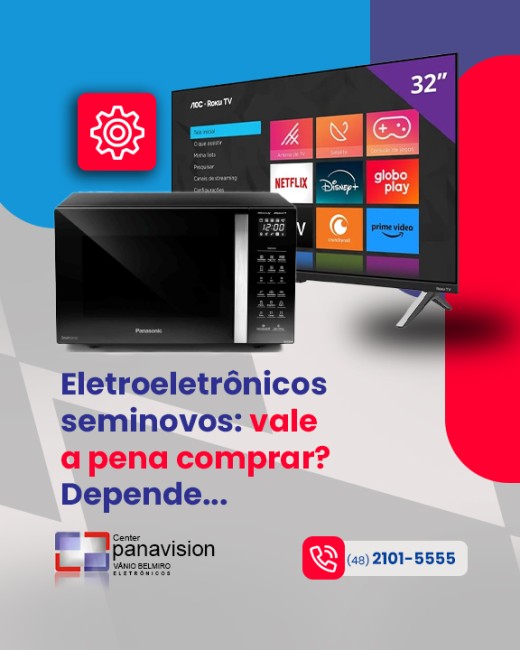 Eletroeletrônicos seminovos: vale a pena comprar? Depende...
