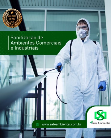 Sanitização de Ambientes Comerciais e Industriais