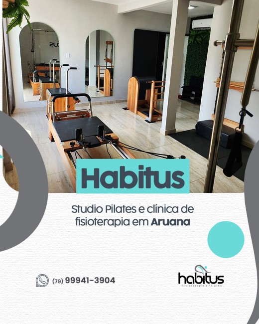 Habitus; Studio Pilates e clínica de fisioterapia em Aruana