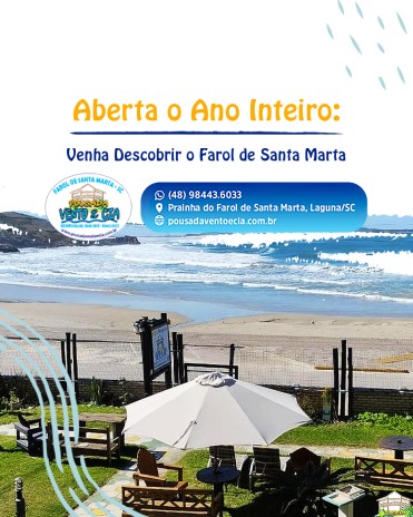 Aberta o Ano Inteiro: Venha Descobrir o Farol de Santa Marta