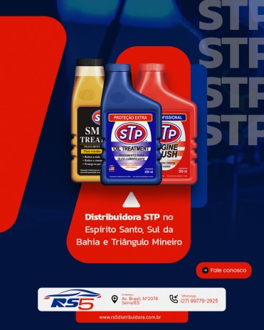 Distribuidora STP no Espírito Santo, Sul da Bahia e Triângulo Mineiro