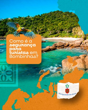 Como é a segurança para turistas em Bombinhas?